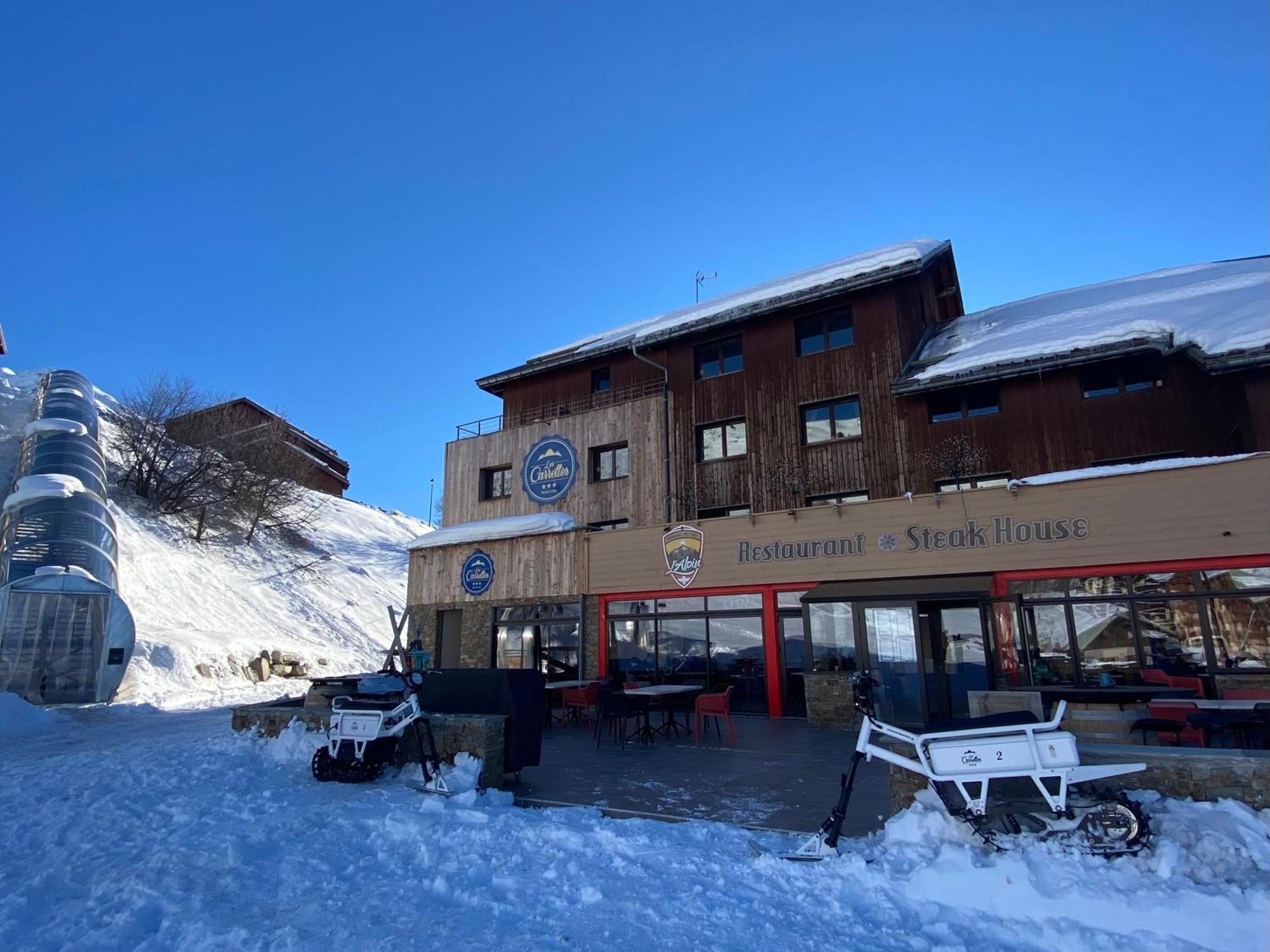 Hotel Club "Les Carrettes" Valmeinier Exterior photo